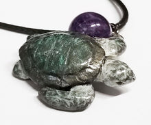 Load image into Gallery viewer, Hand Made Clay Sea Turtle Necklace