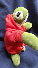 Load image into Gallery viewer, Hoodie Plush Sea Turtle or Dolphin - Recycled Materials