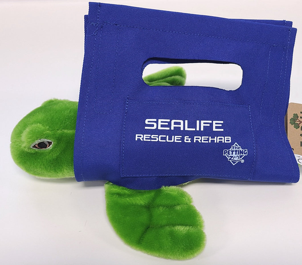 Sea Turtle Rescue Plush - Recycled Materials